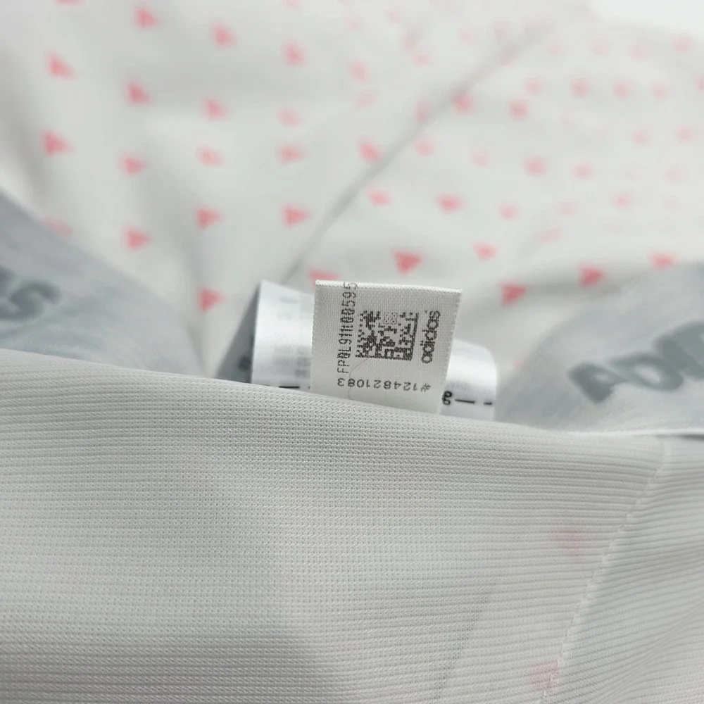 Adidas 365 Mens Golf Shorts Size 38 Gray Pink All Over Logo Print 9